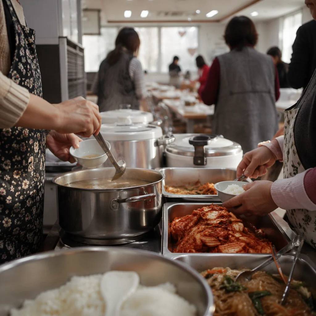 Korean Church Fellowship Kitchen Meal Service