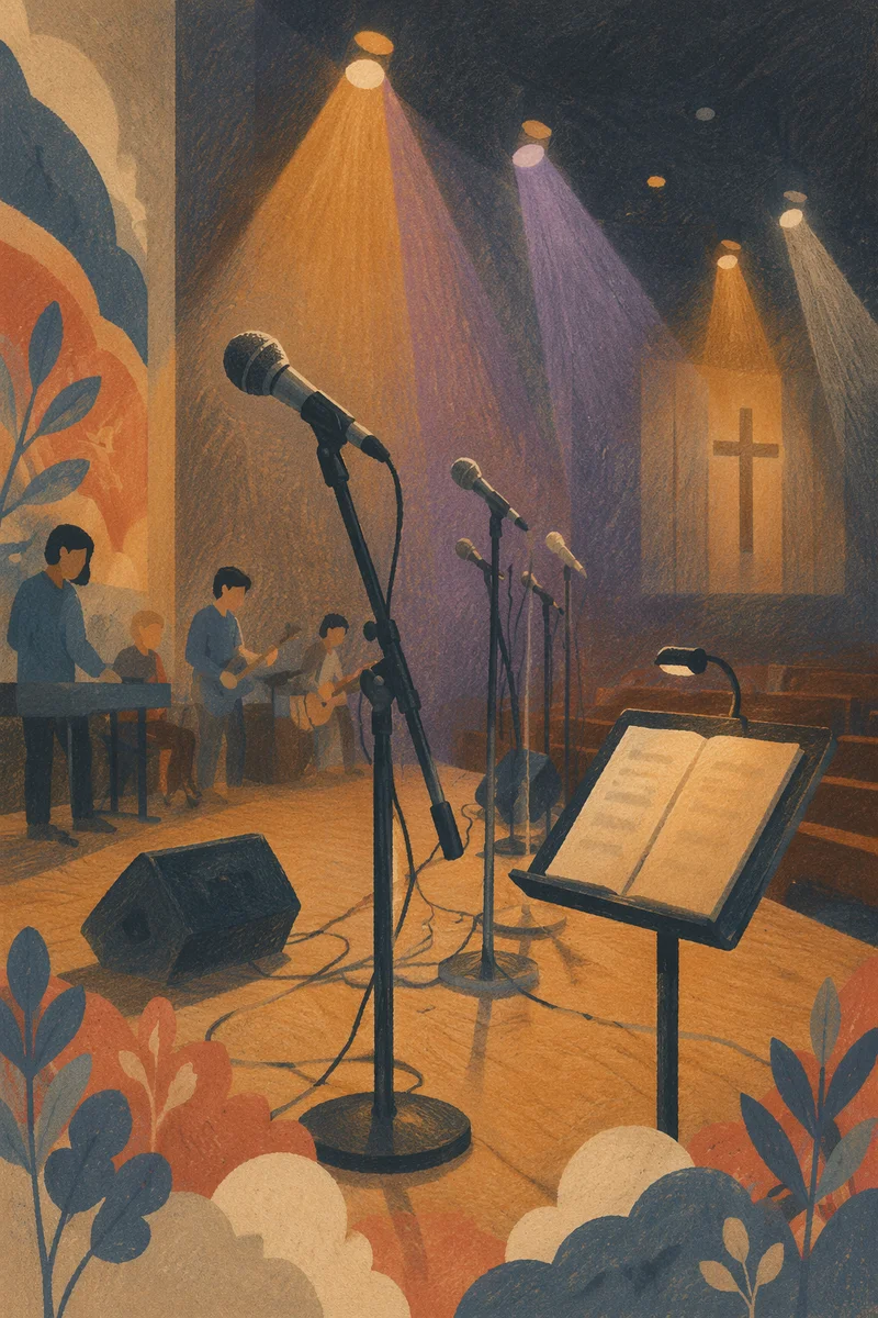 Korean Church Praise Team Microphones
