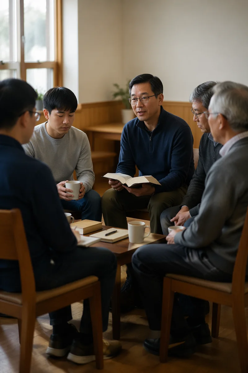 Korean Men in Church Study Circle