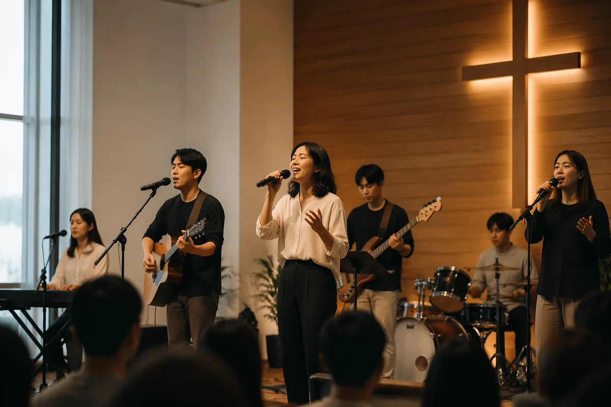 Korean Praise Team in Modern Church