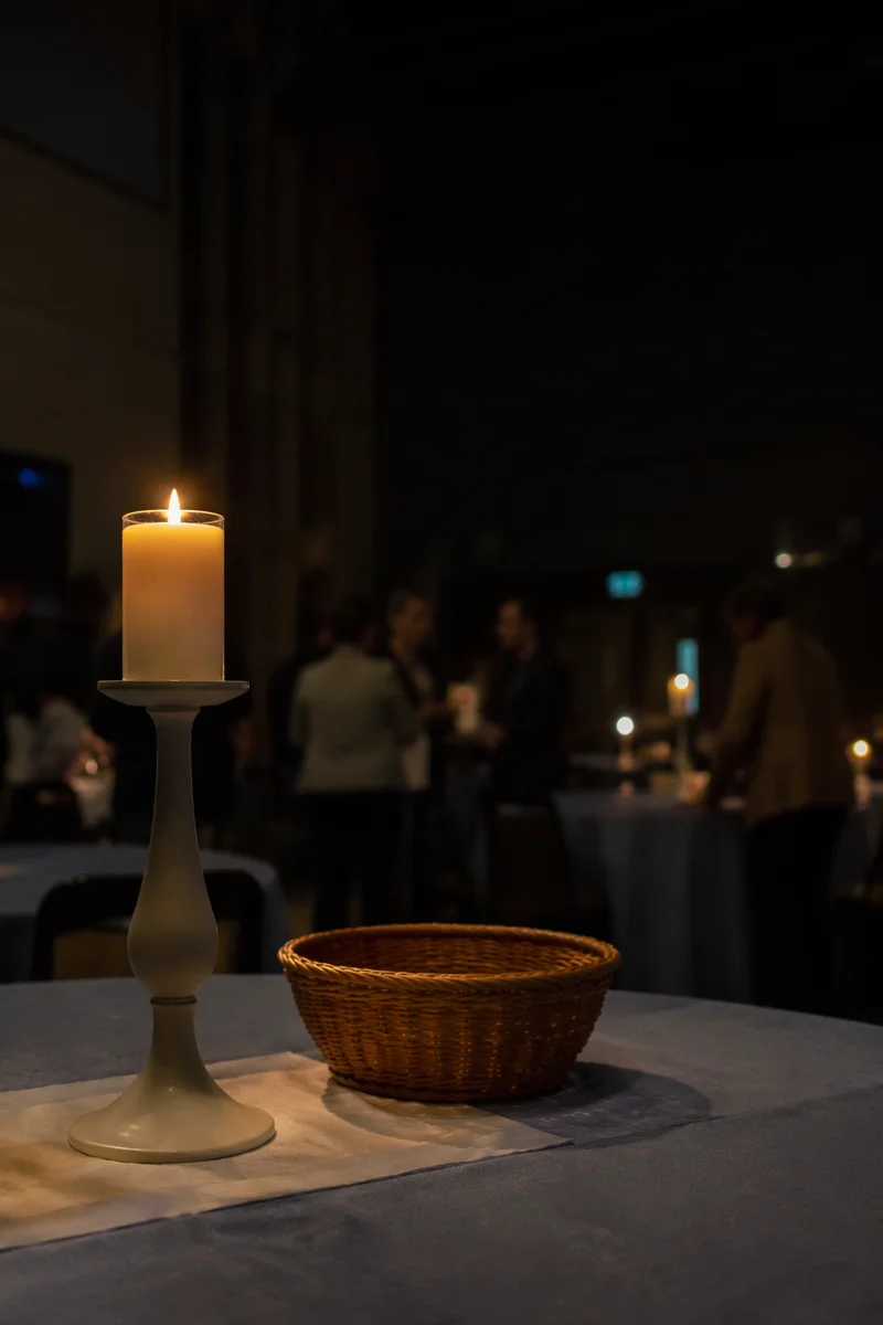 Korean Church Mission Fundraiser Table