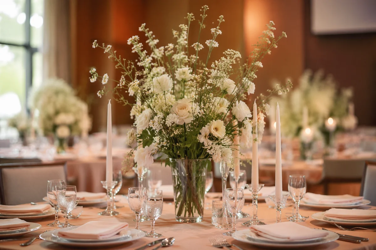 Elegant Korean Church Mission Fundraiser Table