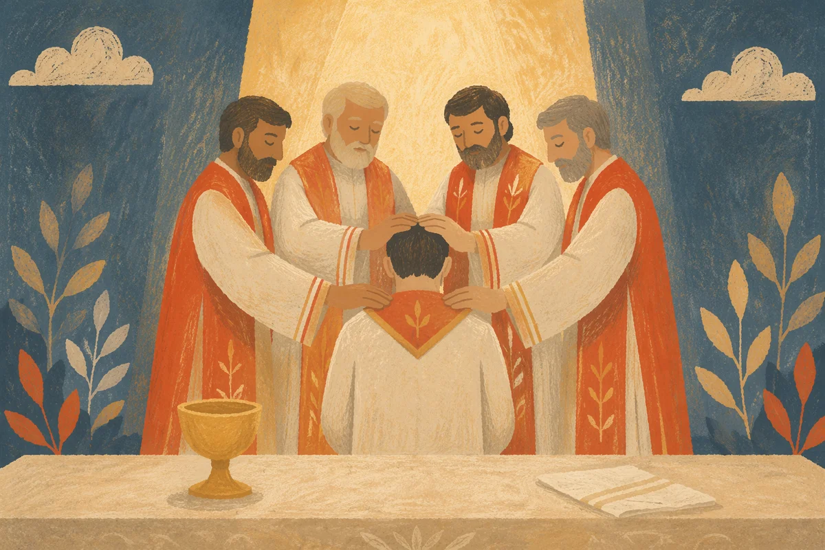 Korean Pastor Ordination with Laying on Hands