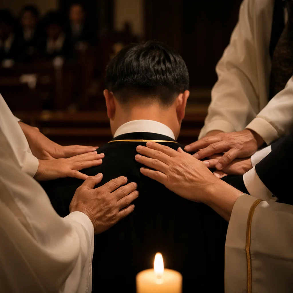 Korean Ordination Prayer With Laying Hands