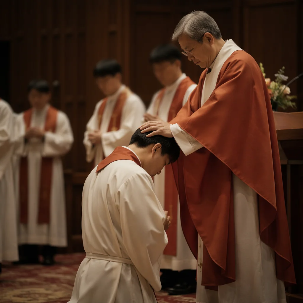 Pastor Ordination Laying on Hands Ceremony