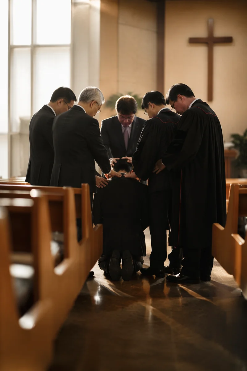 Pastoral Ordination Prayer in Korean Church