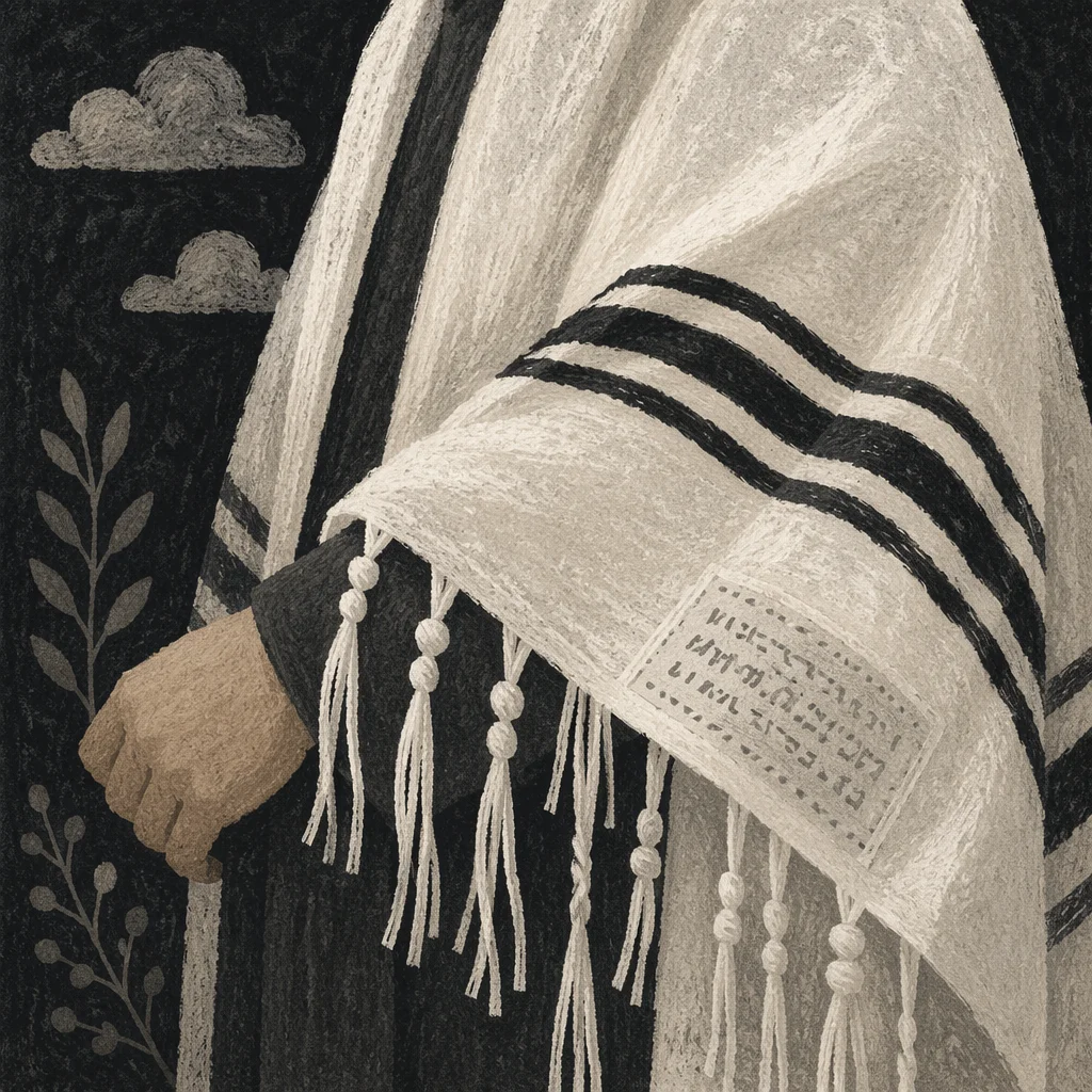 Prayer Shawl Tallit in Korean Church