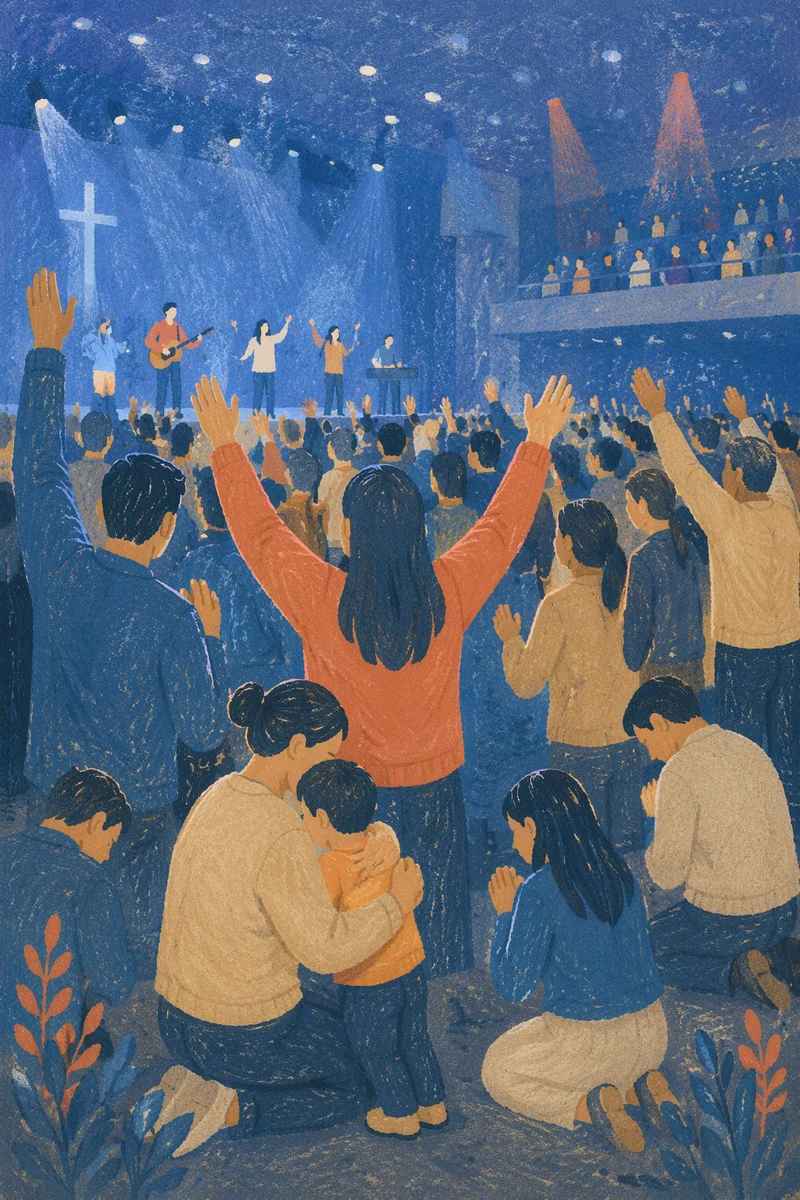 Korean Church Revival Prayer Gathering