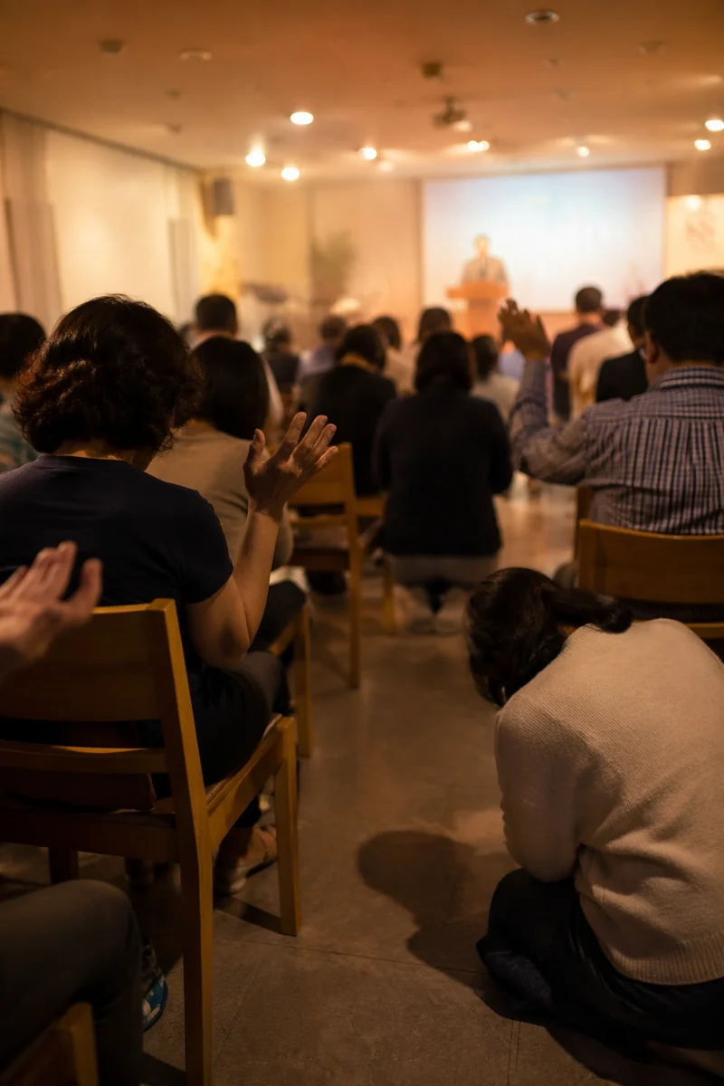 Korean Church Revival Prayer Gathering
