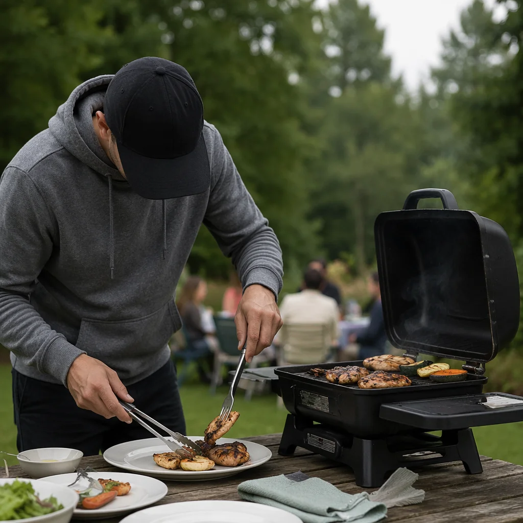 Relaxed Summer Backyard Barbecue Gathering
