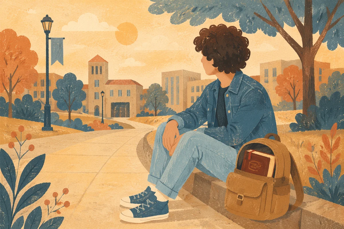 Campus Student Backpack With Hidden Bible