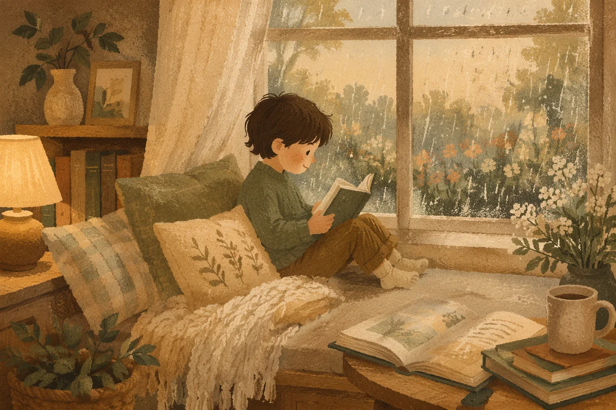 Cozy Window Seat Reading Nook