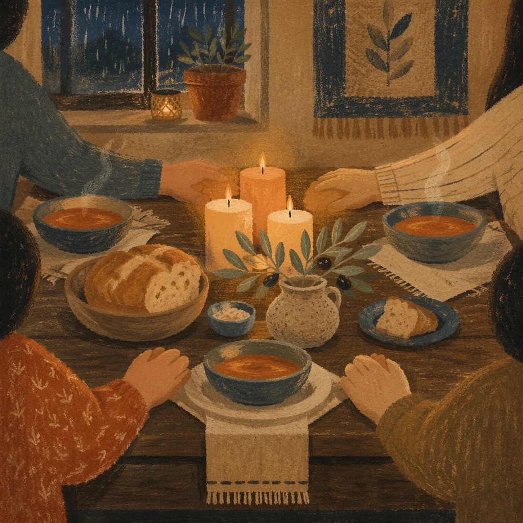 Candlelit Family Dinner of Gratitude