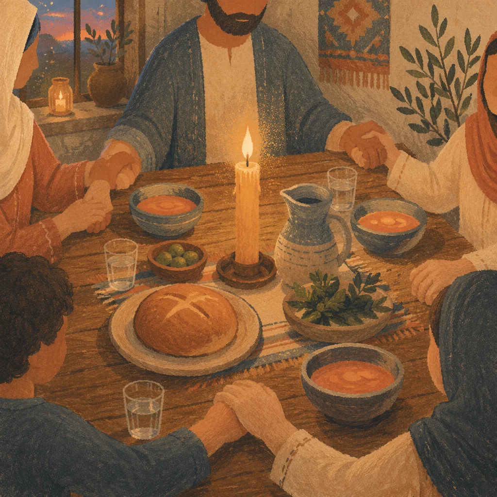 Candlelit Family Gratitude Dinner