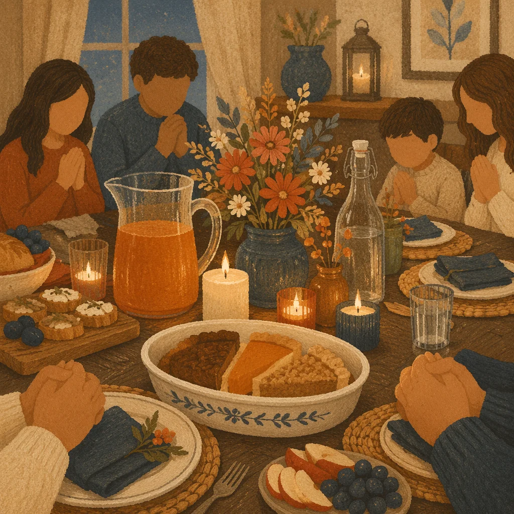 Candlelit Family Dinner of Gratitude
