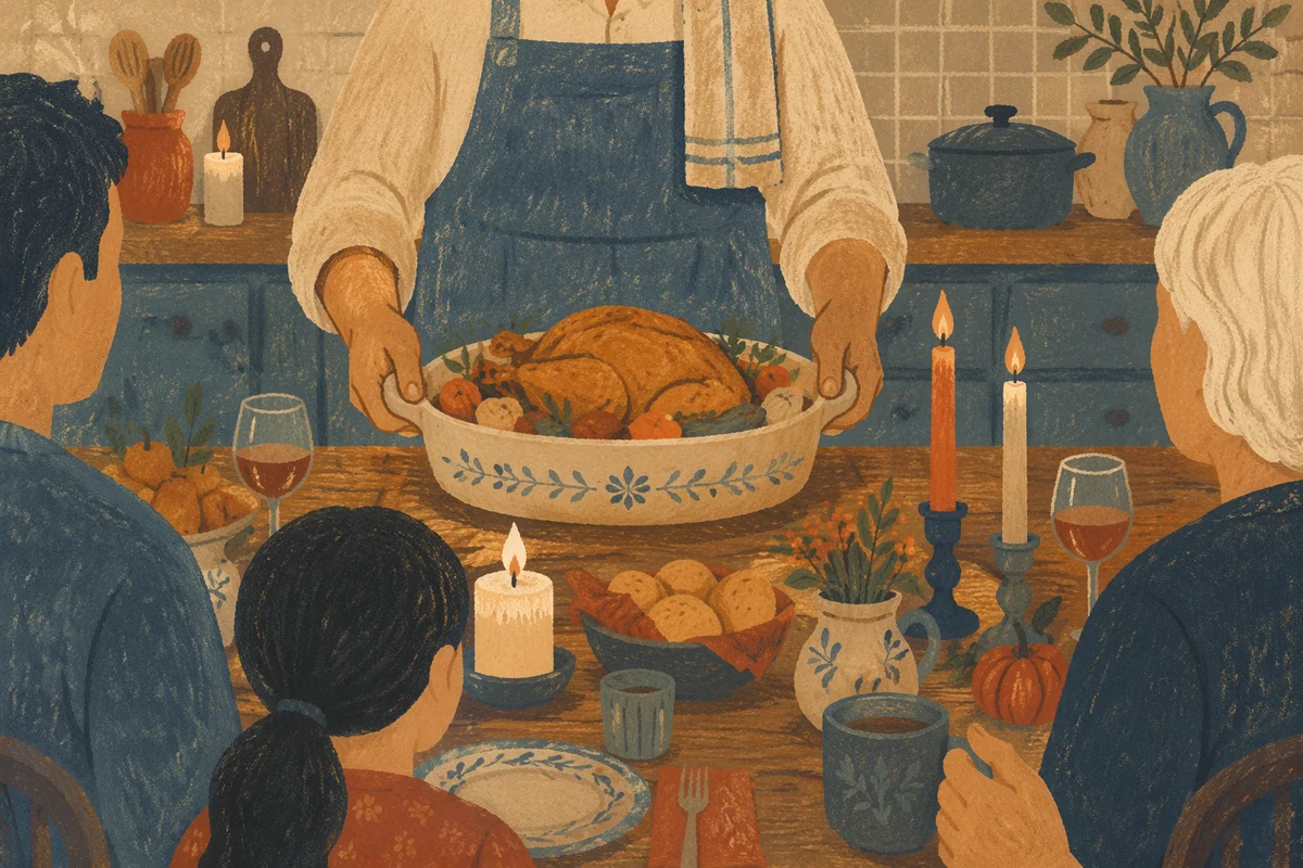 Candlelit Family Dinner of Gratitude