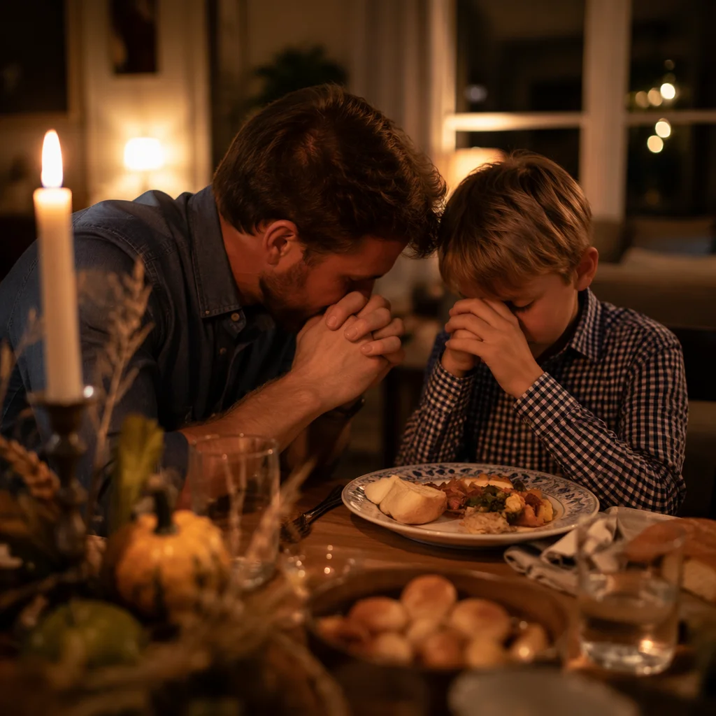 Candlelit Family Dinner of Gratitude