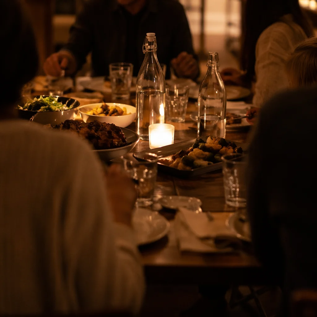 Candlelit Family Dinner of Gratitude