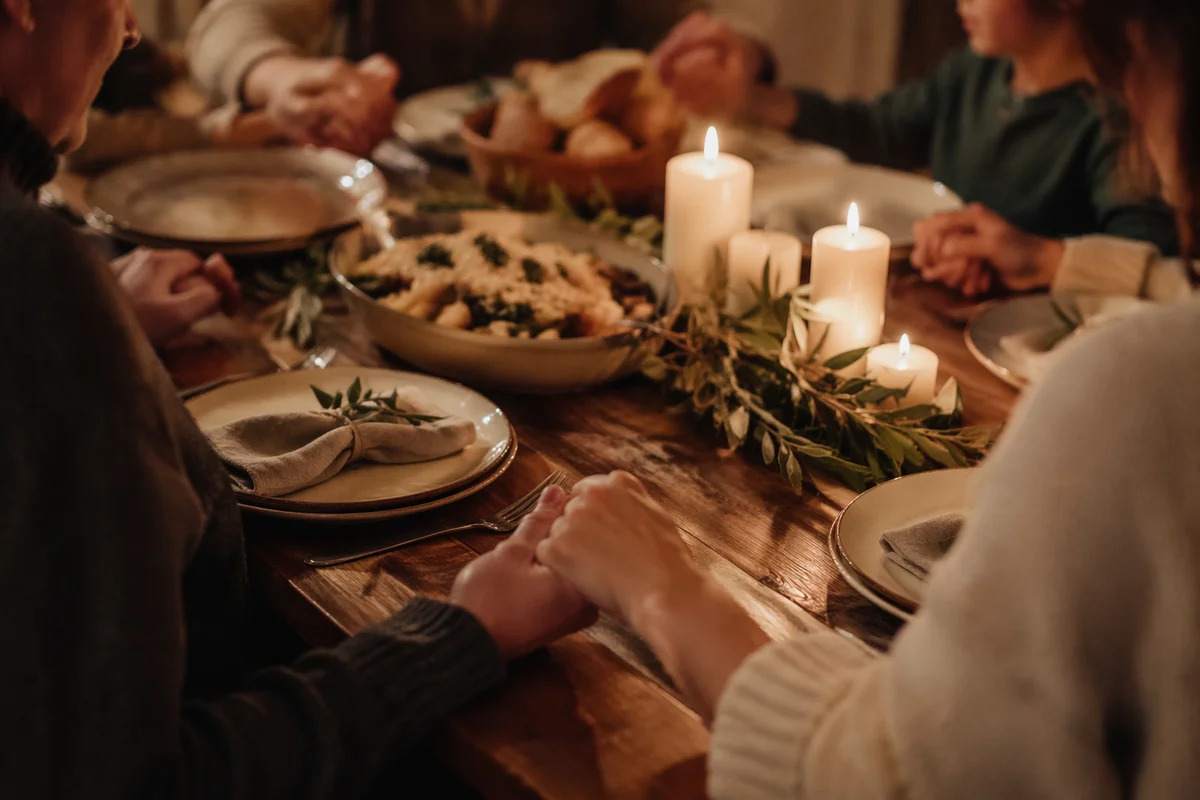 Candlelit Family Dinner of Gratitude