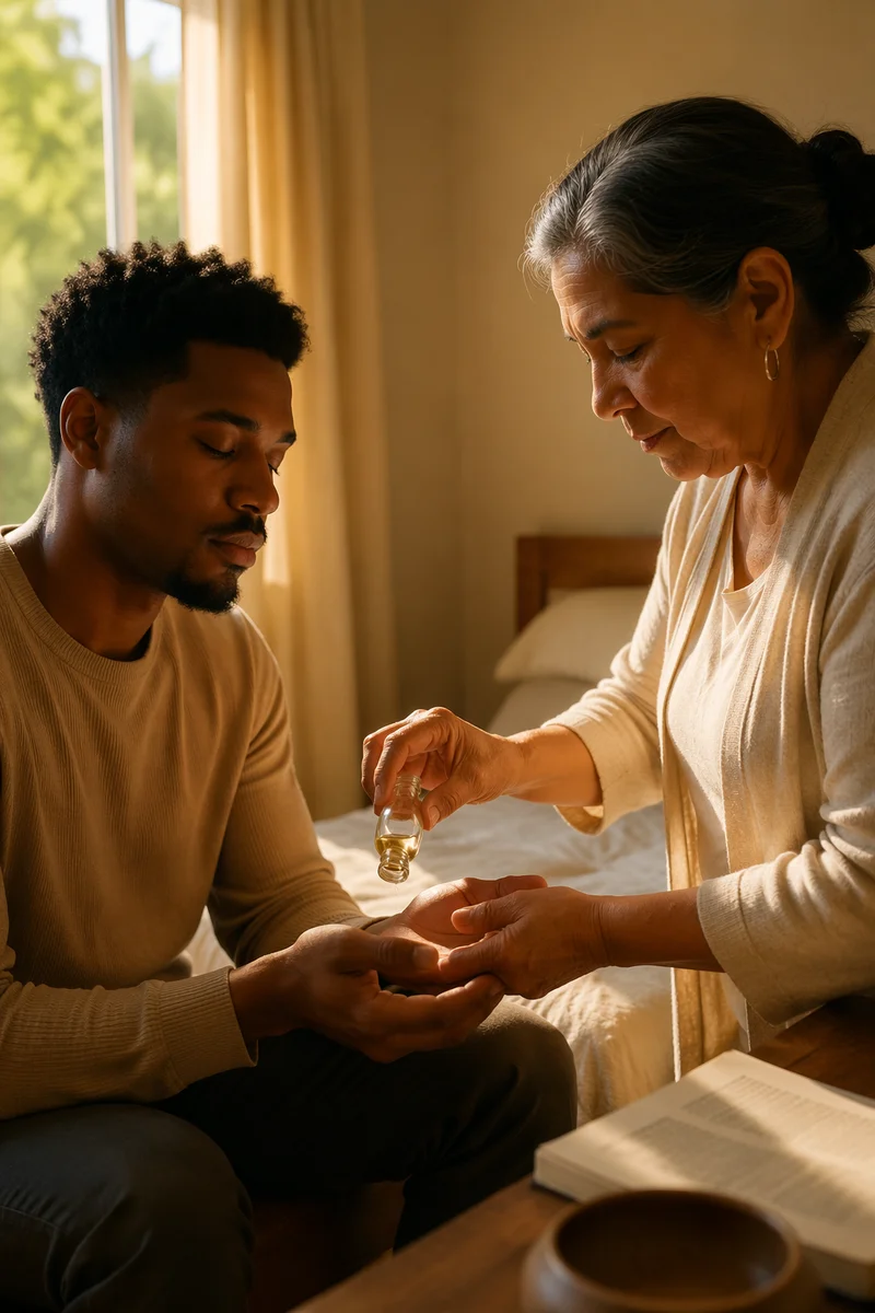 Healing Prayer with Anointed Hands