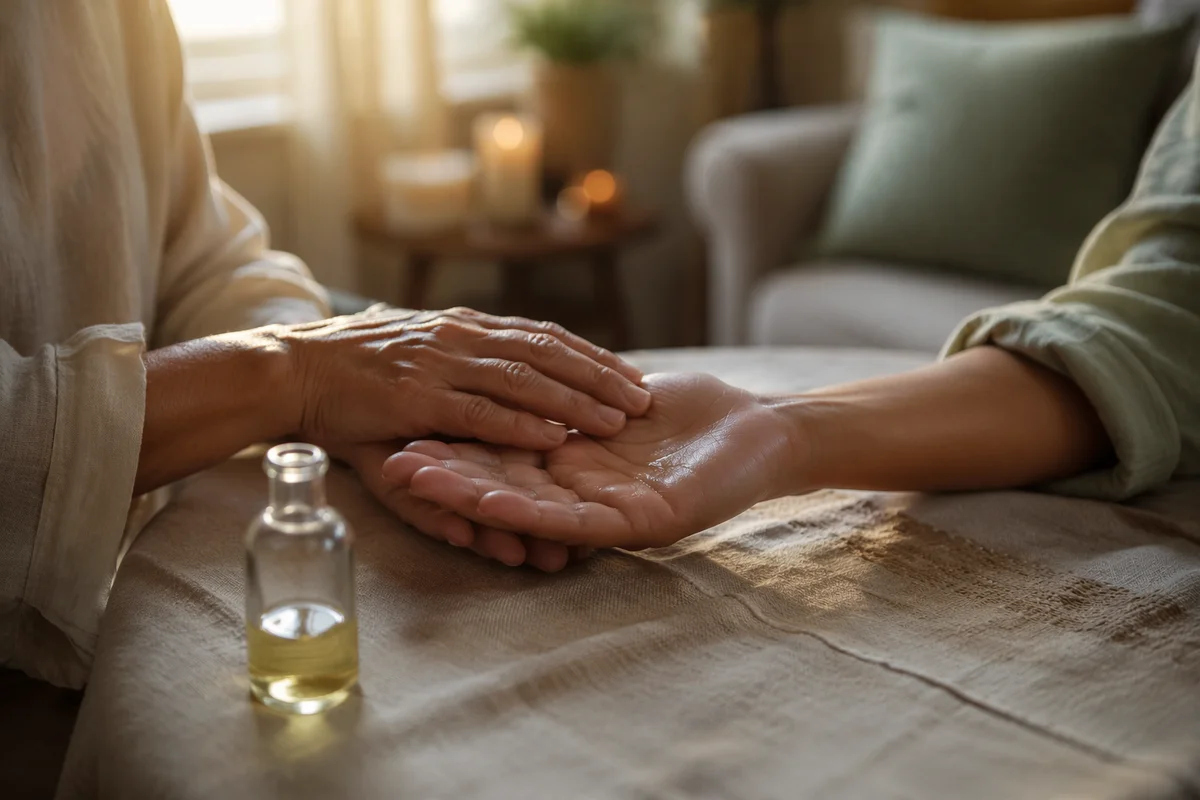 Anointing Oil Prayer for Healing Hands
