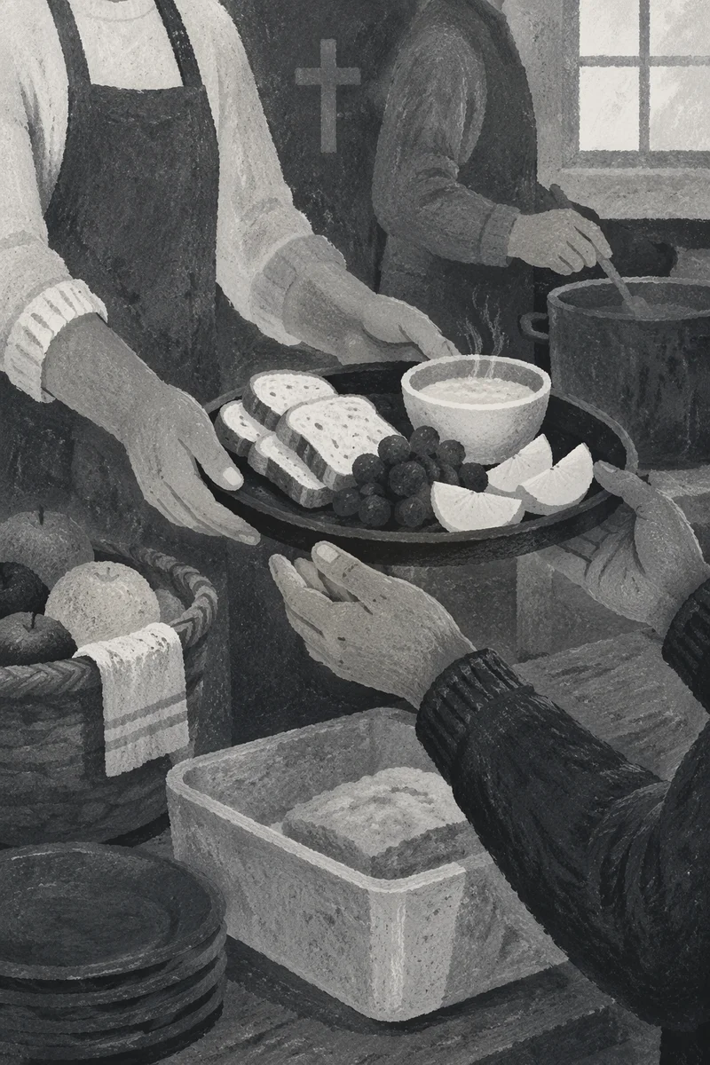 Compassionate Hands Serving Meals to the Homeless