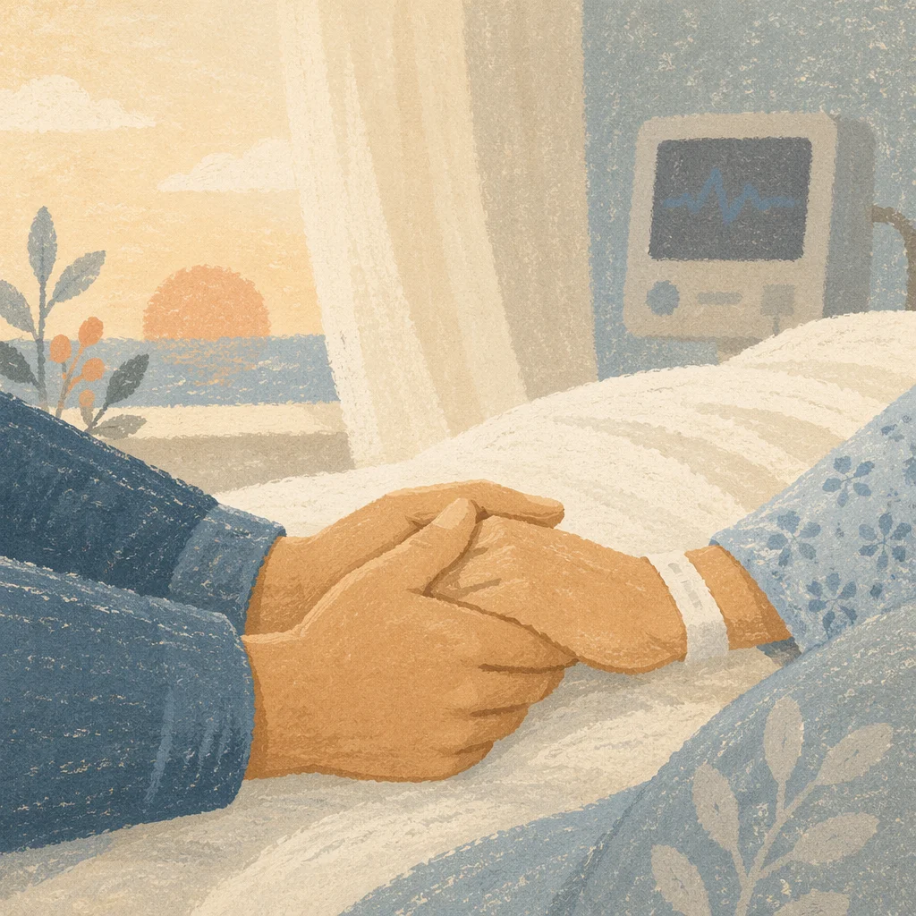 Bedside Prayer and Comfort in Hospital