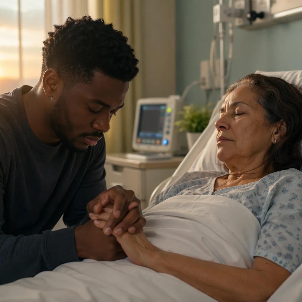 Morning Hospital Bedside Prayer and Comfort