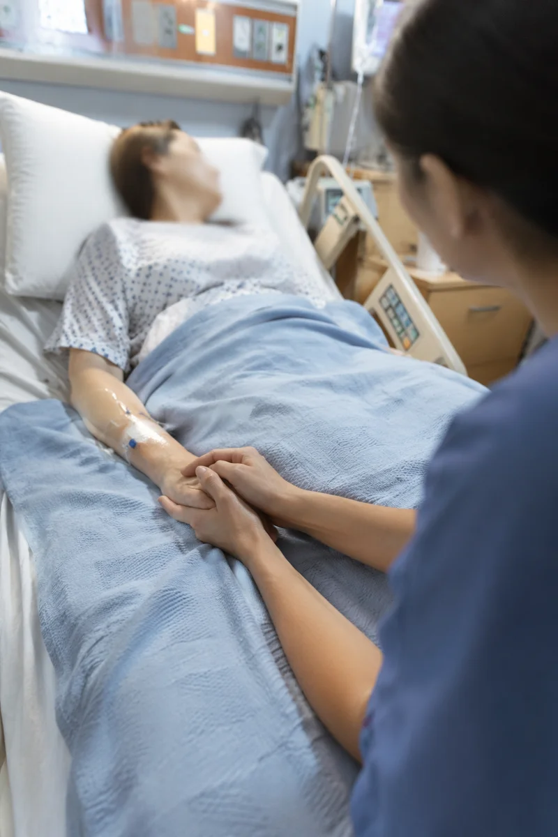 Compassionate Bedside Prayer in Hospital Room