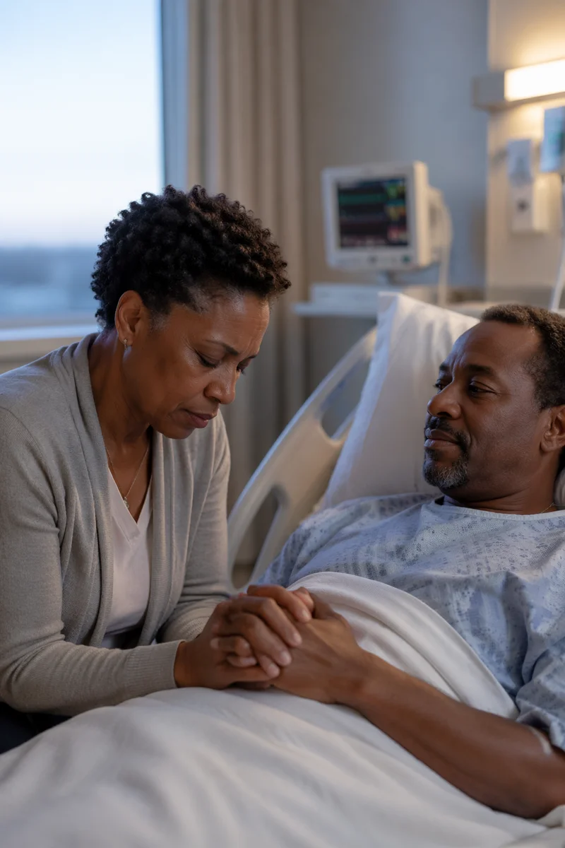 Dawn Prayer at Hospital Bedside