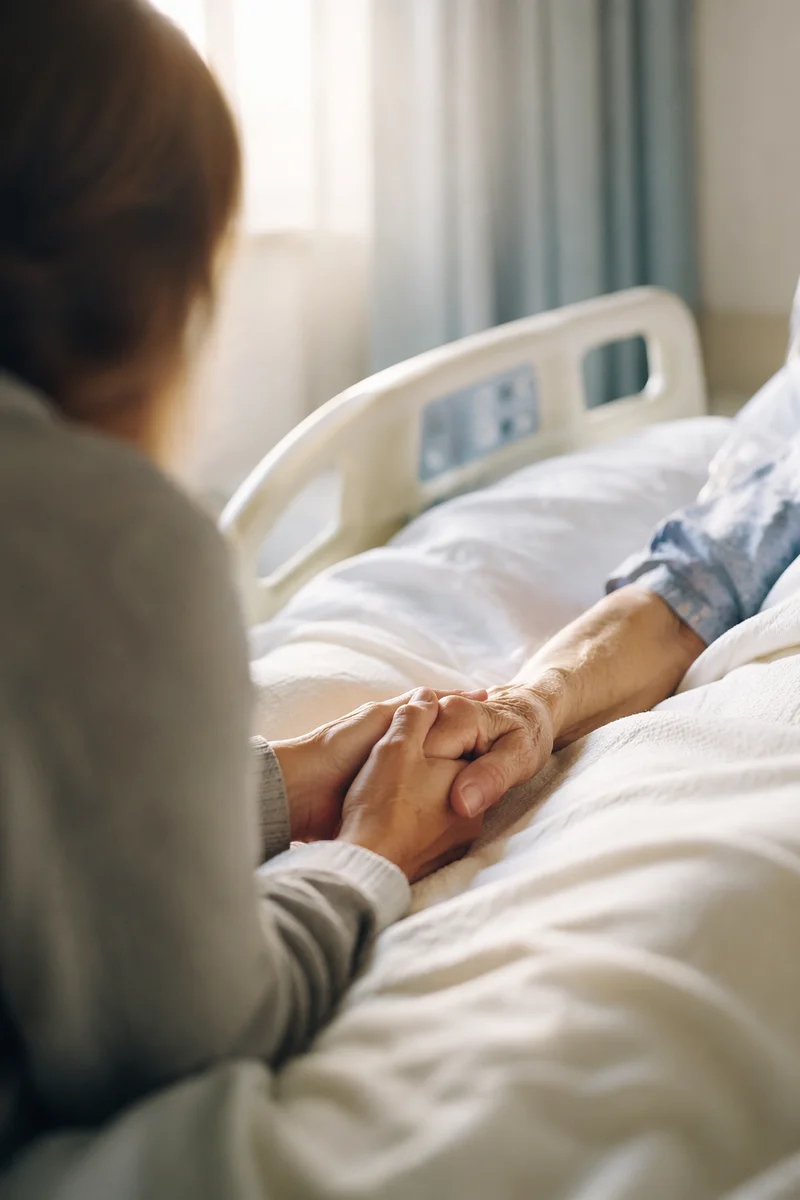Quiet Hospital Bedside Prayer and Comfort