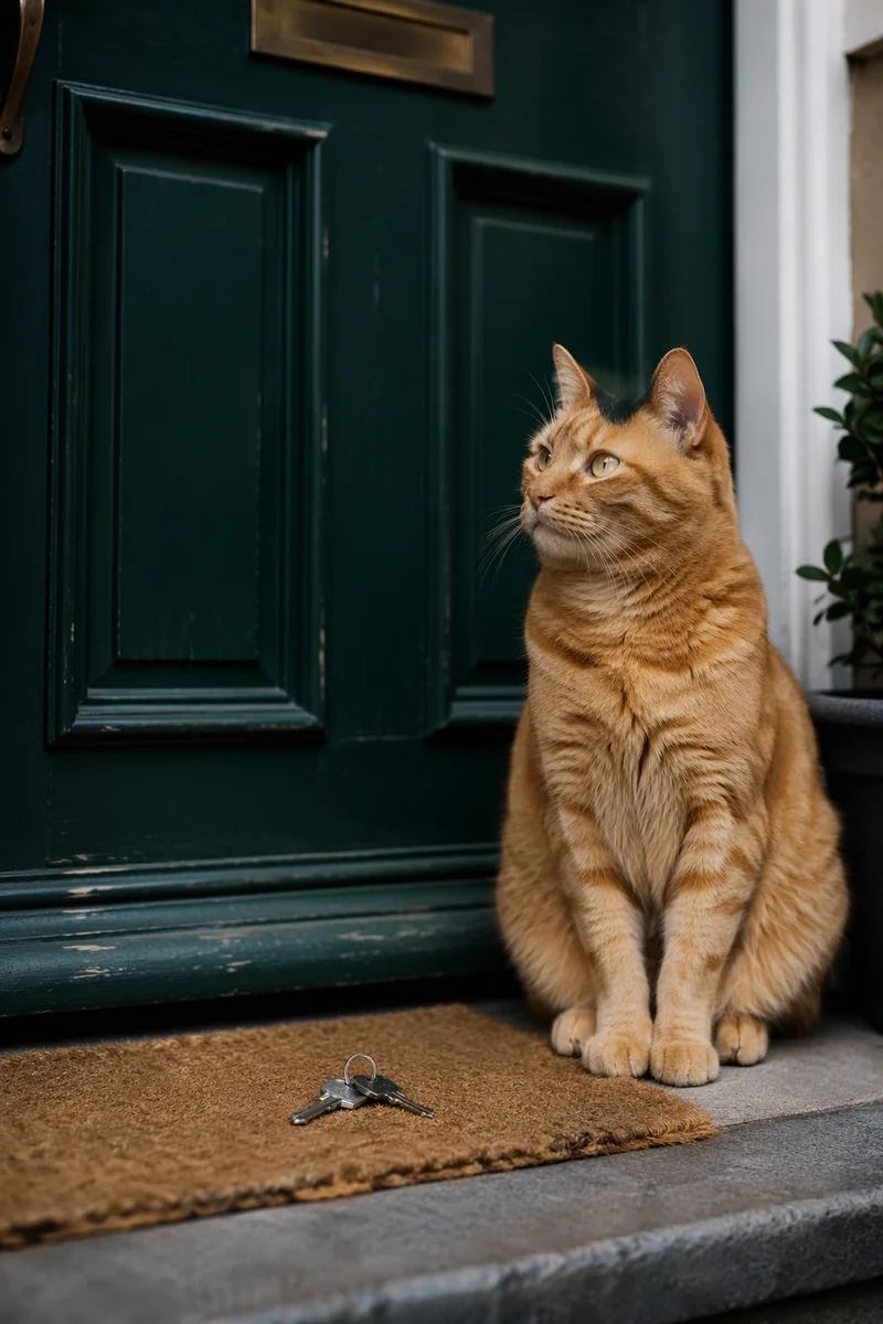 Ginger Cat by New Home Keys
