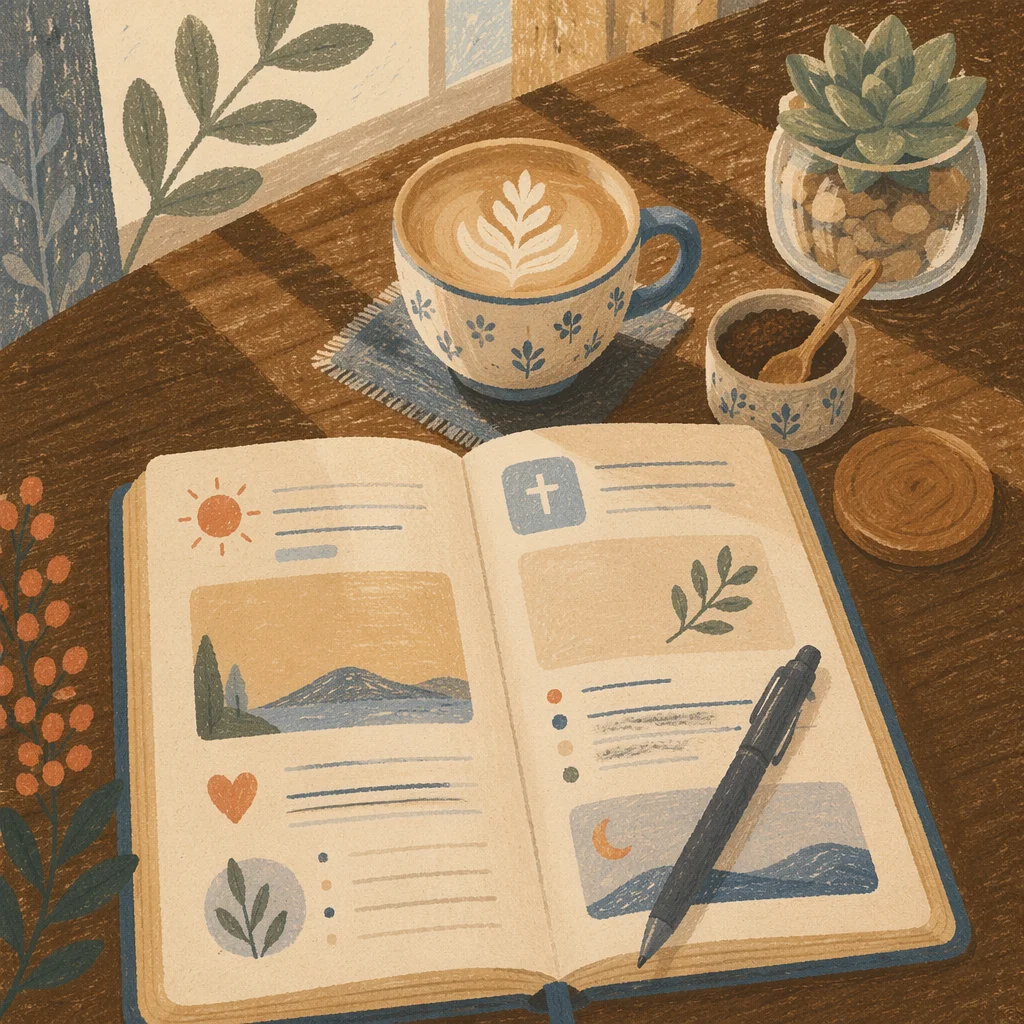 Quiet Morning Journaling with Coffee