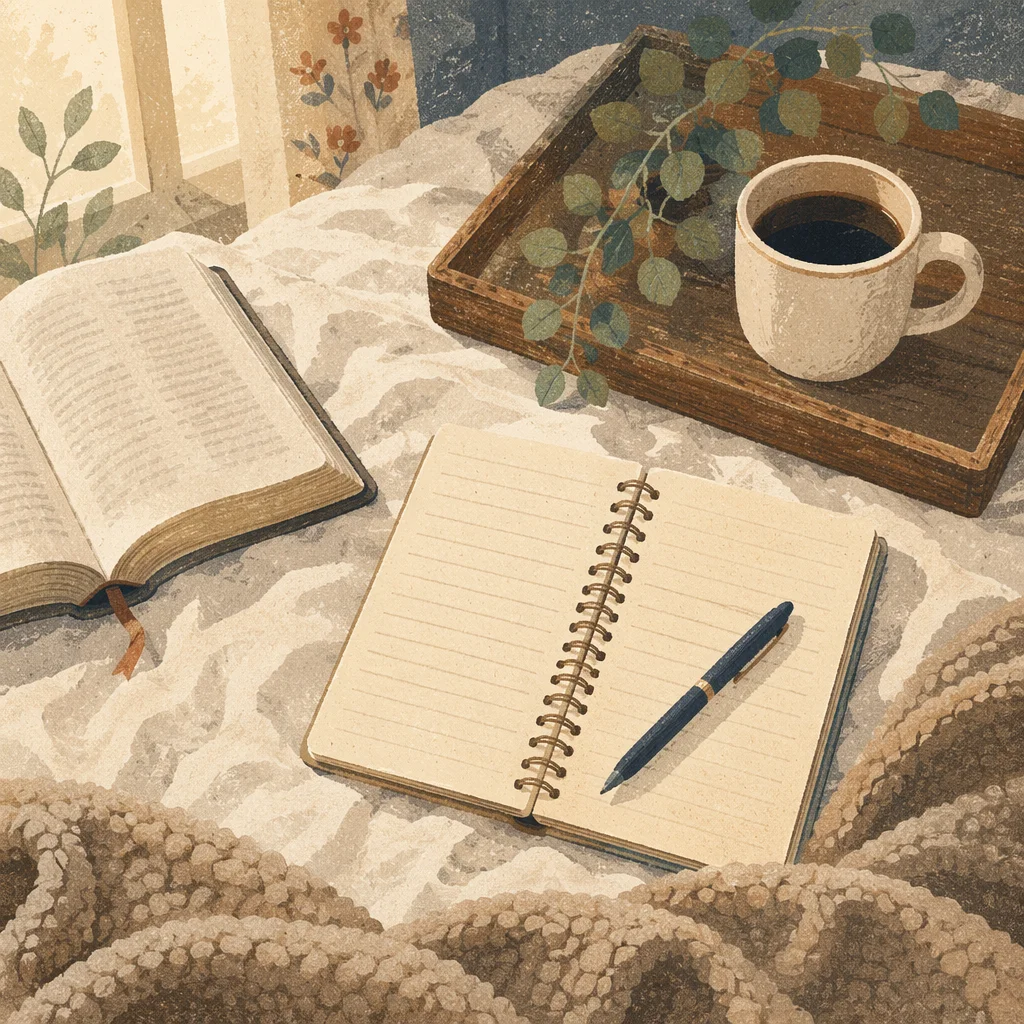 Cozy Morning Journaling with Coffee