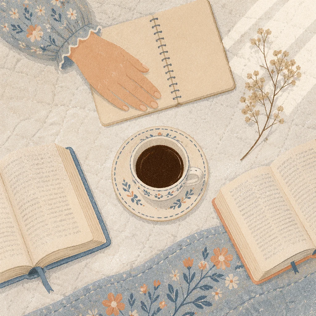 Quiet Morning Journaling with Coffee