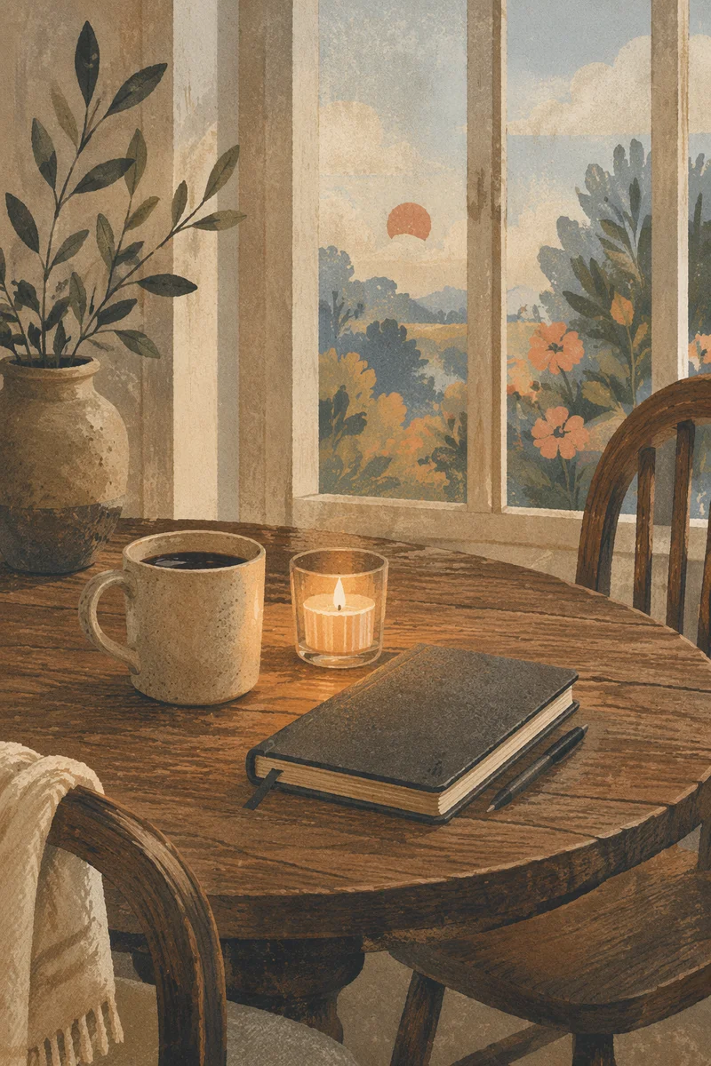 Quiet Morning Coffee and Prayer Journal