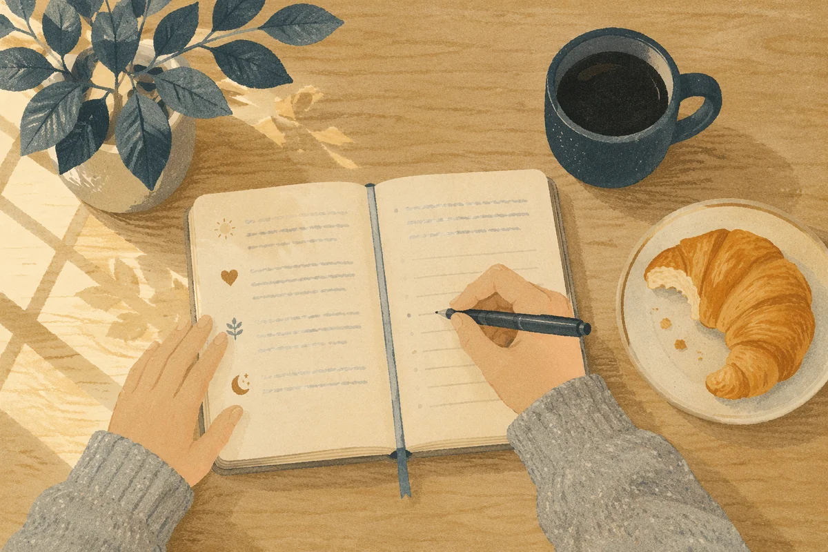 Quiet Morning Coffee Journaling Ritual