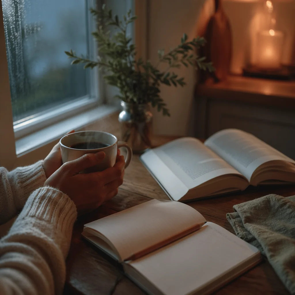 Quiet Morning Coffee and Journal
