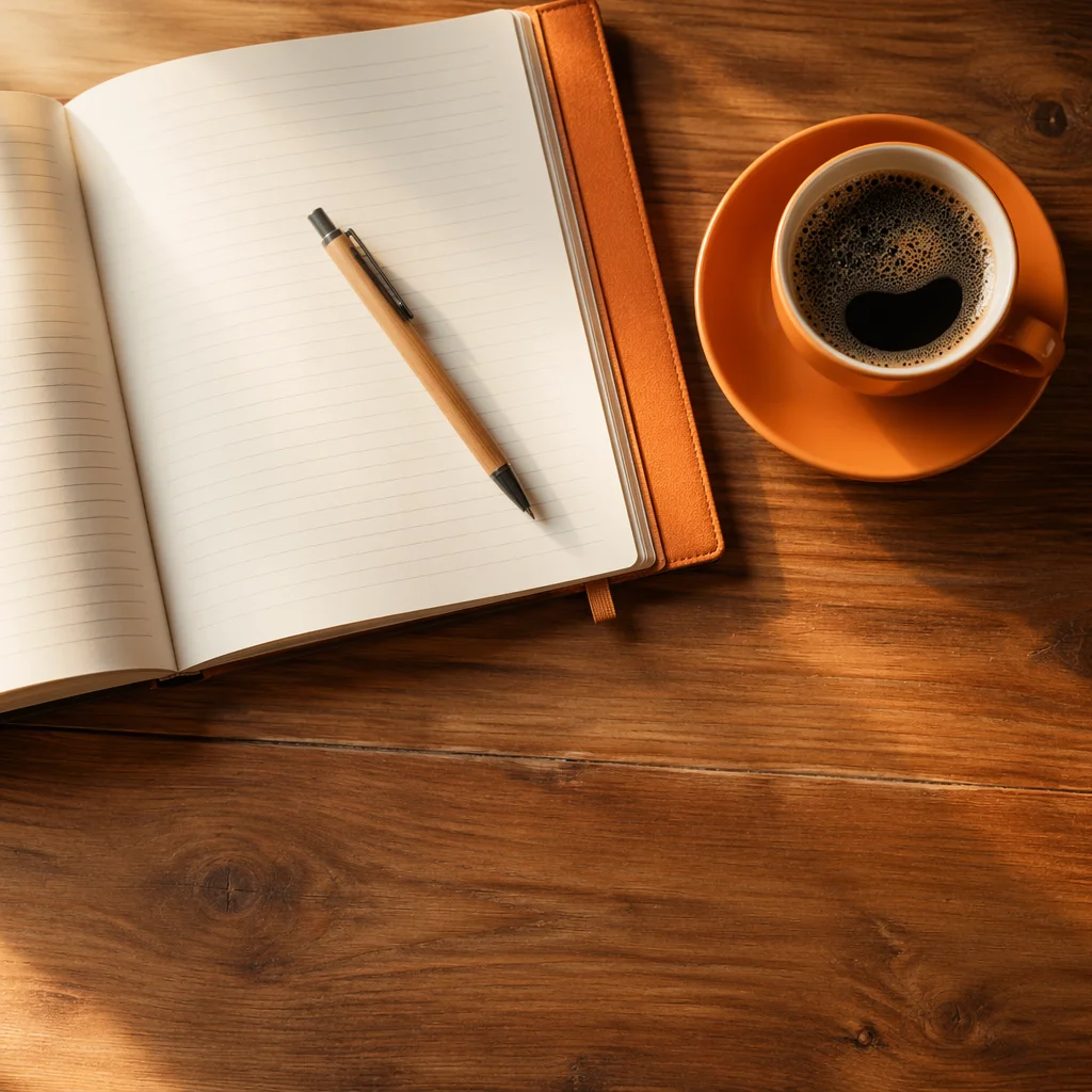 Quiet Morning Journaling with Coffee
