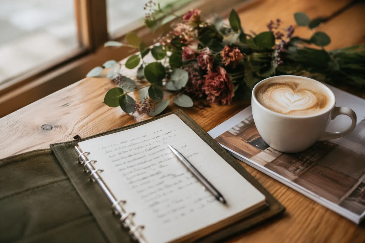 Morning Coffee Journaling Quiet Time