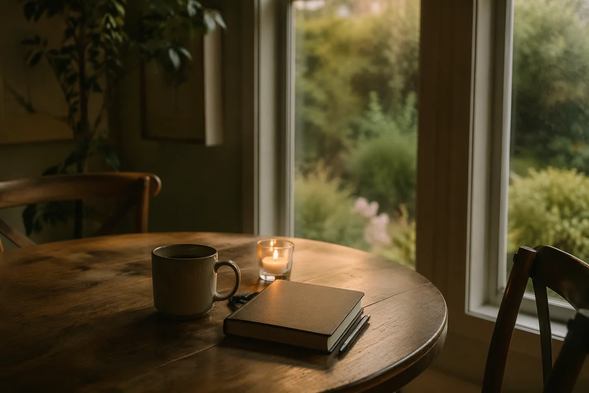 Quiet Morning Coffee and Prayer Journal