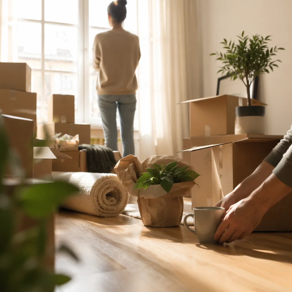 Hopeful New Home Move-In Morning