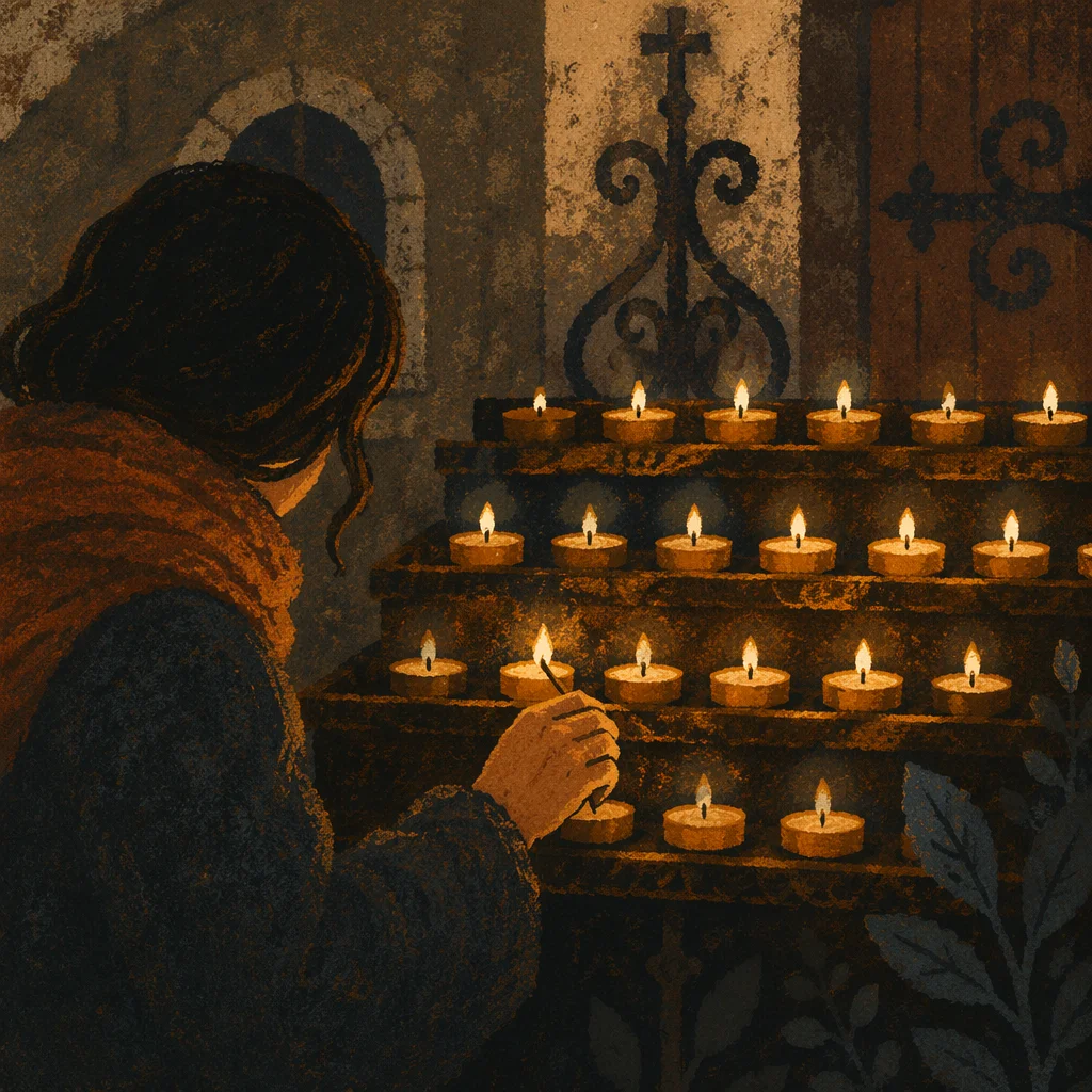 Lighting a Candle in a Dark Chapel