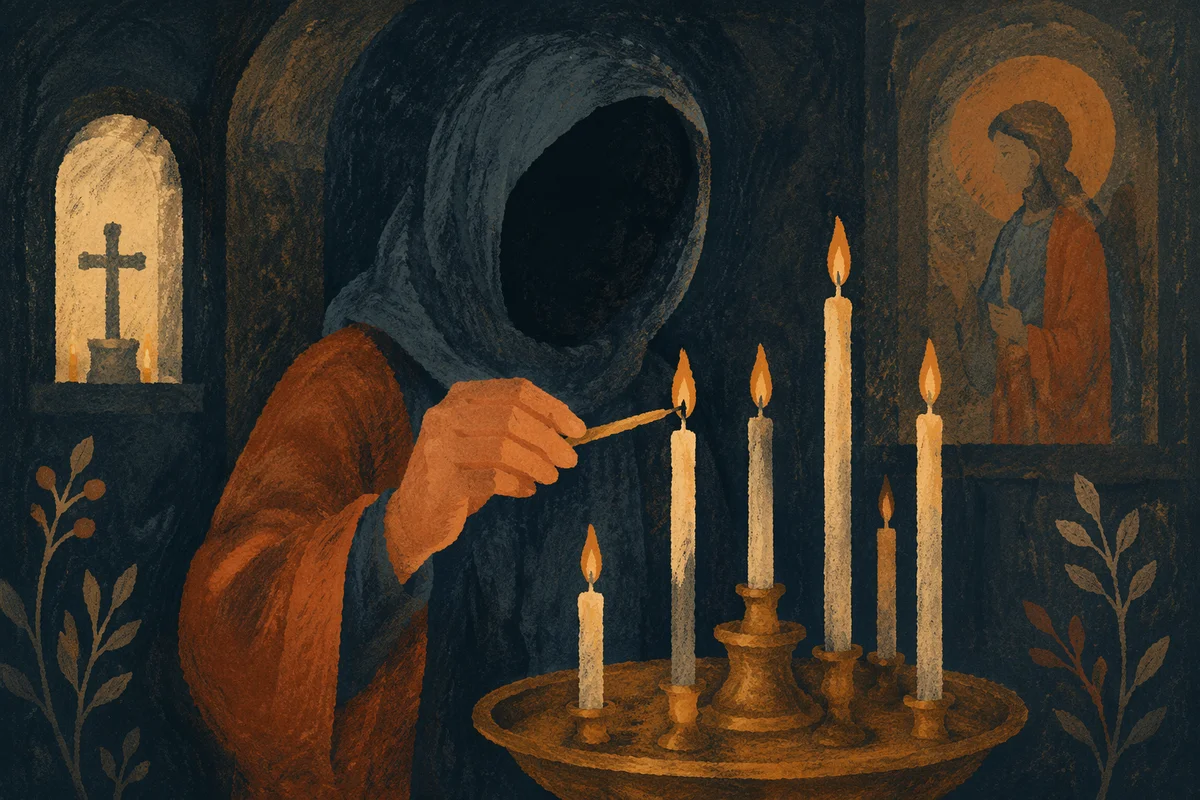 Lighting a Candle in a Dark Chapel