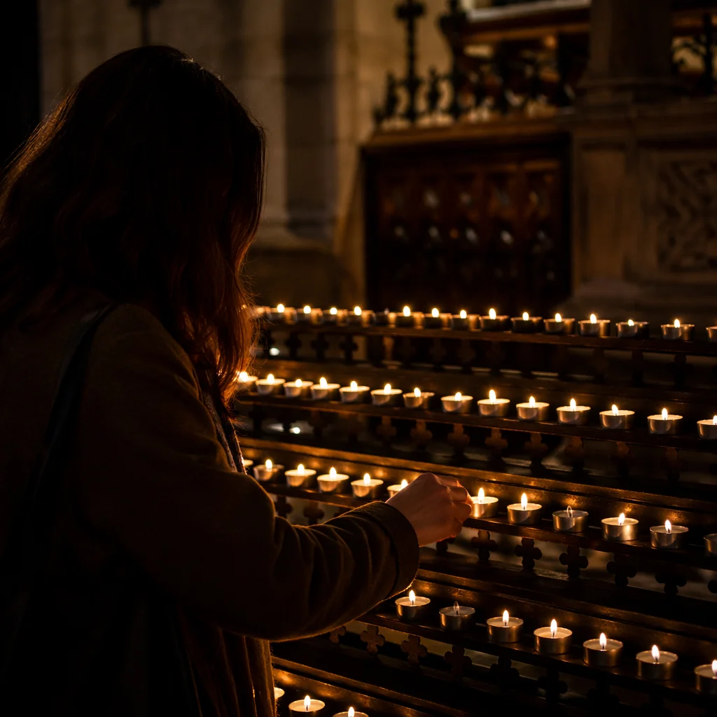 Lighting a Candle in a Dark Chapel