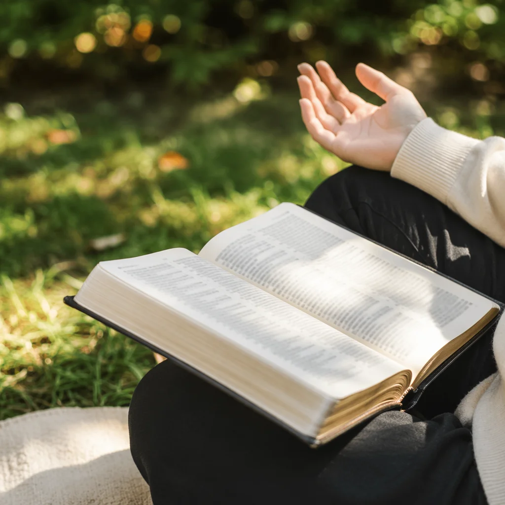 Quiet Garden Bible Meditation