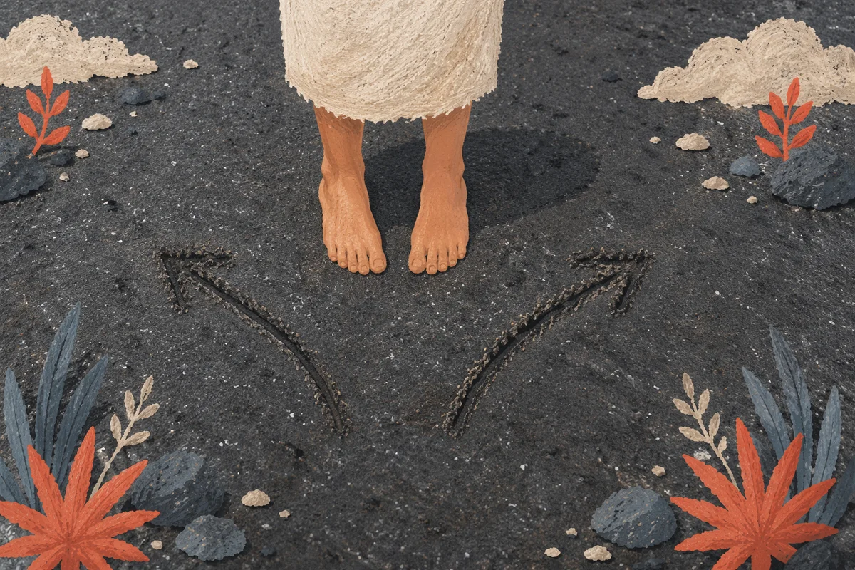 Crossroads Decision on Volcanic Sand