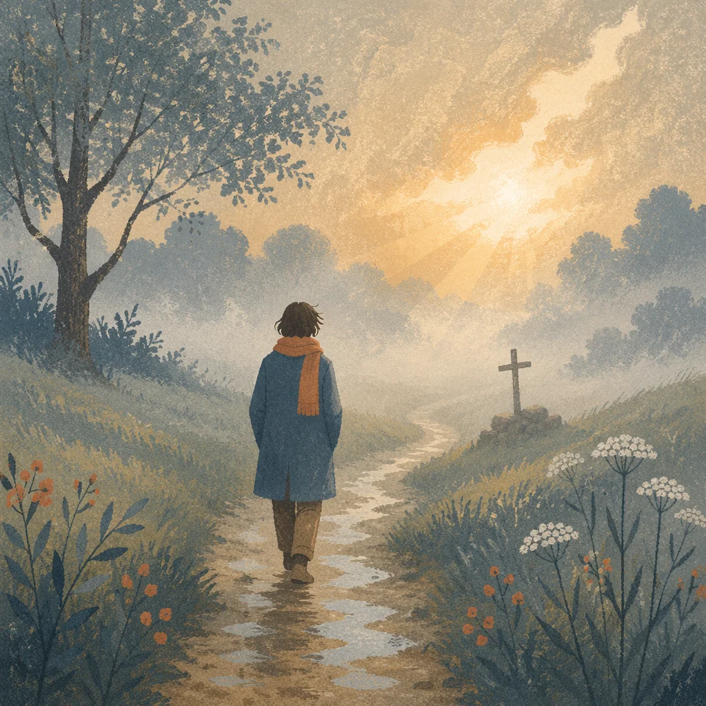 Faithful Walk Through Morning Fog
