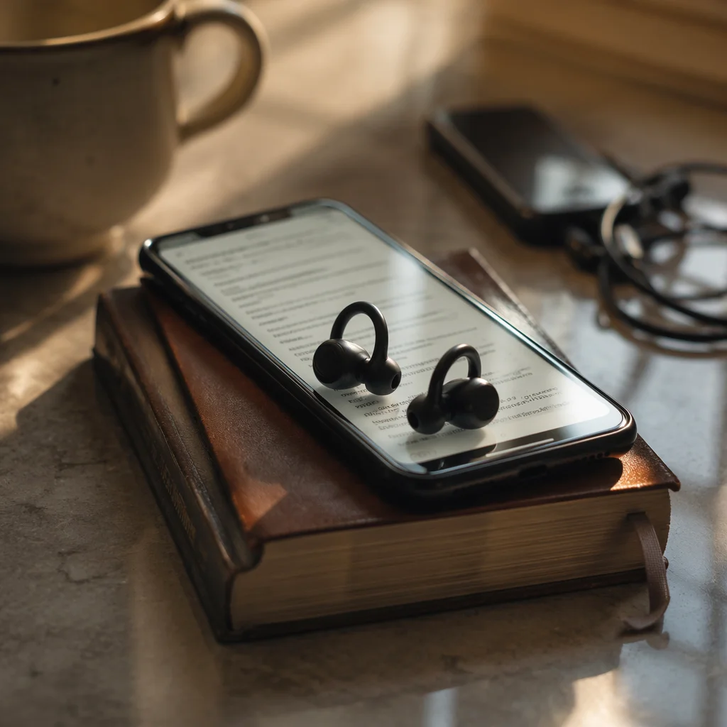Morning Bible App With Wireless Earbuds