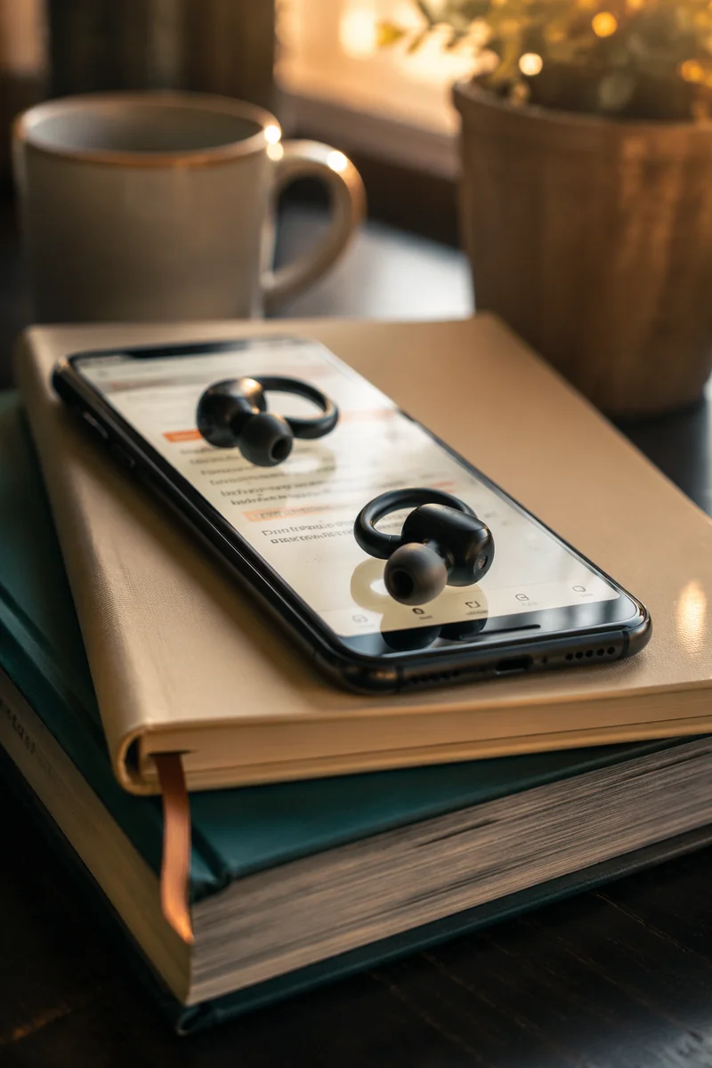Morning Bible App with Wireless Earbuds